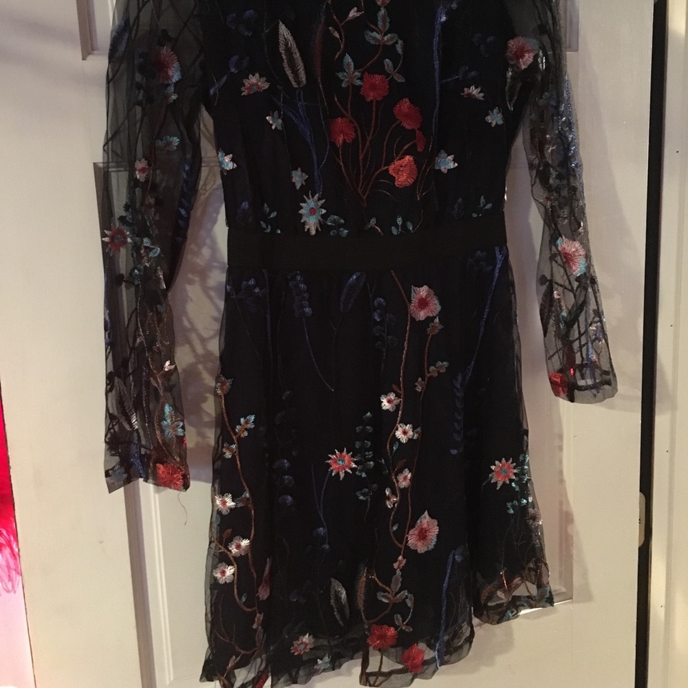 Midi Navy Blue Dress